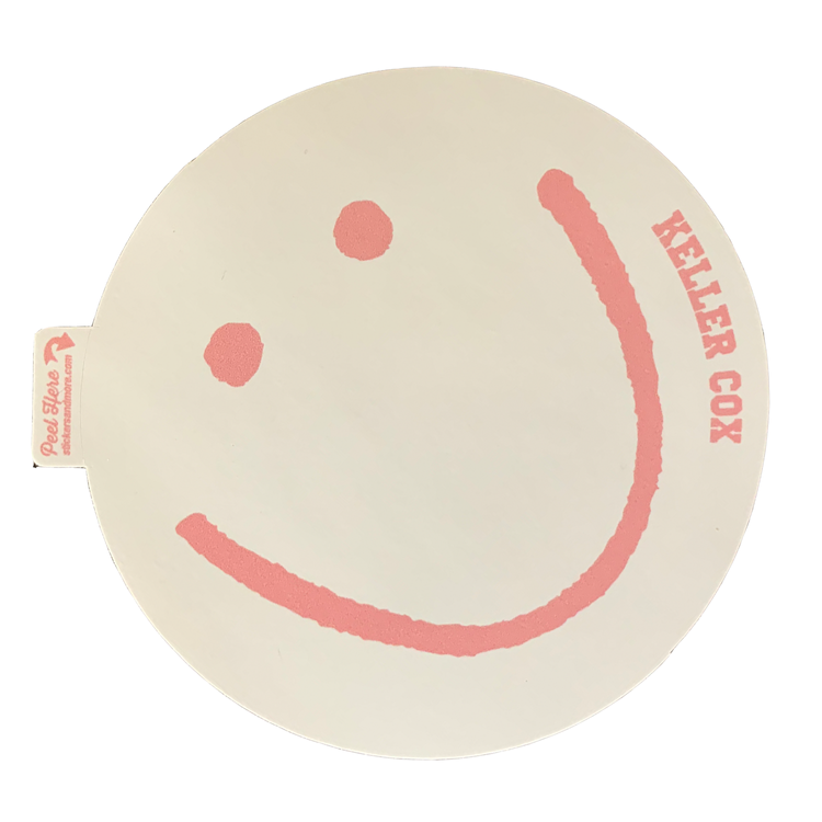 PINK CHALK STICKER