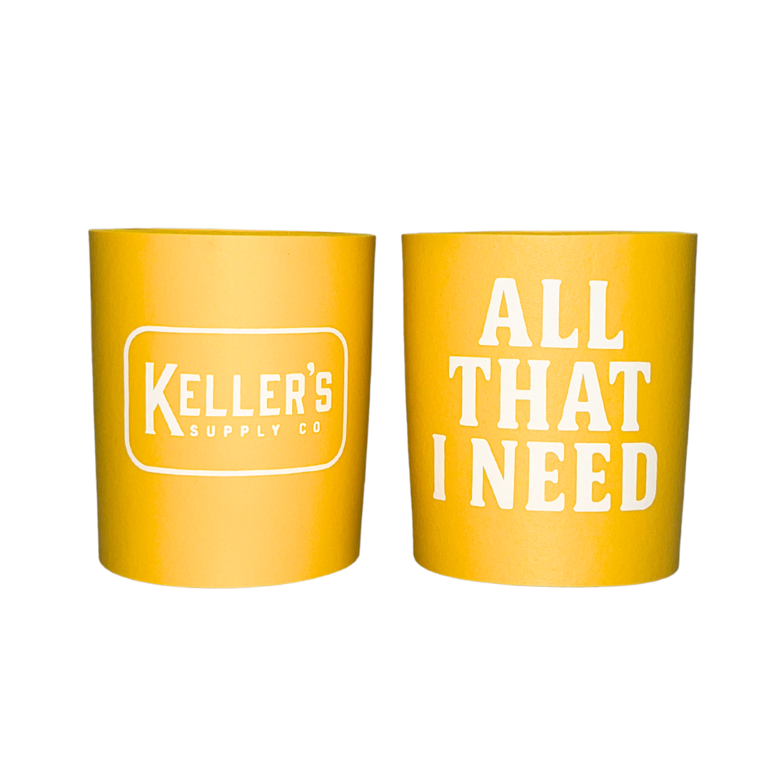 All That I Need Logo Koozie